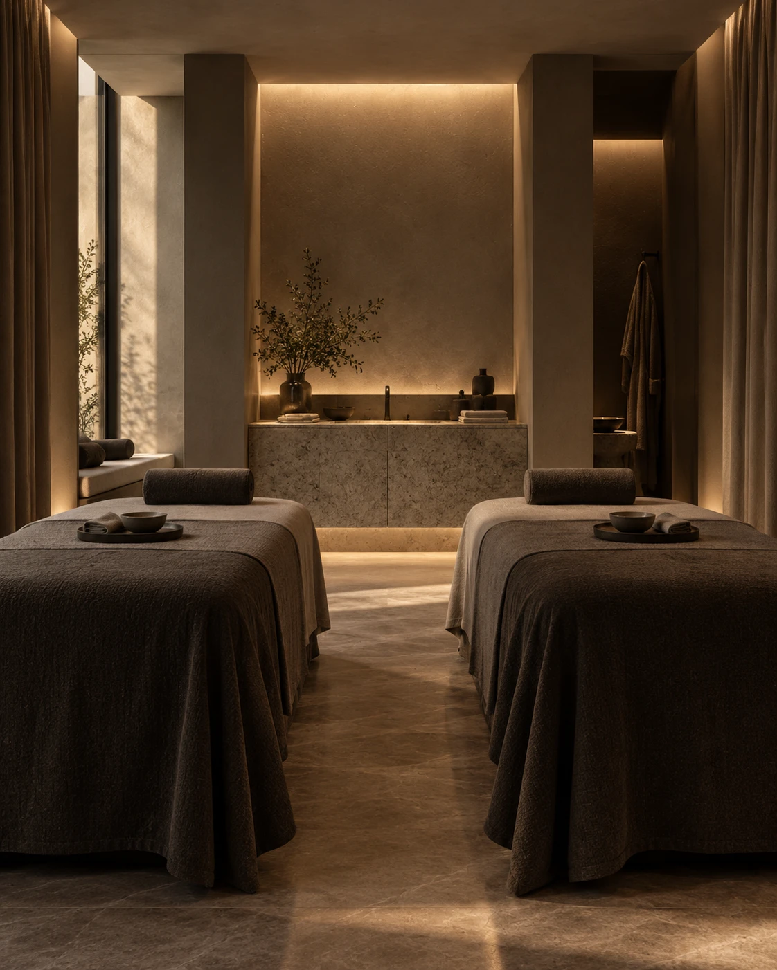 Приватная парная spa-зона SEREIN SPA для двух гостей