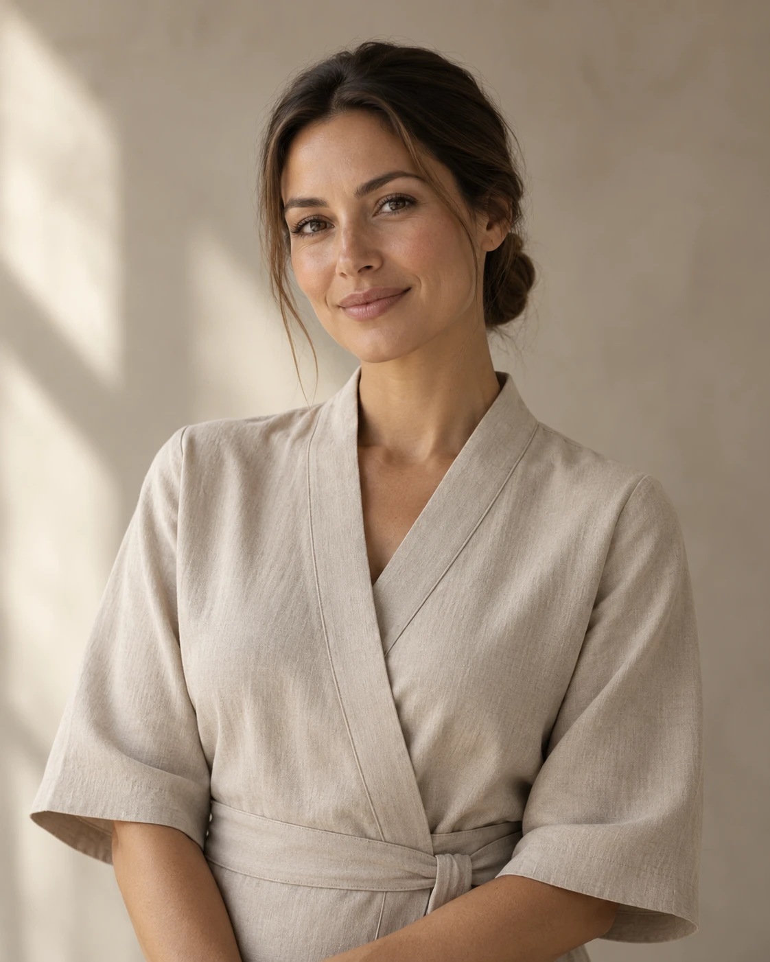 Портрет wellness специалиста SEREIN SPA в нейтральной профессиональной одежде